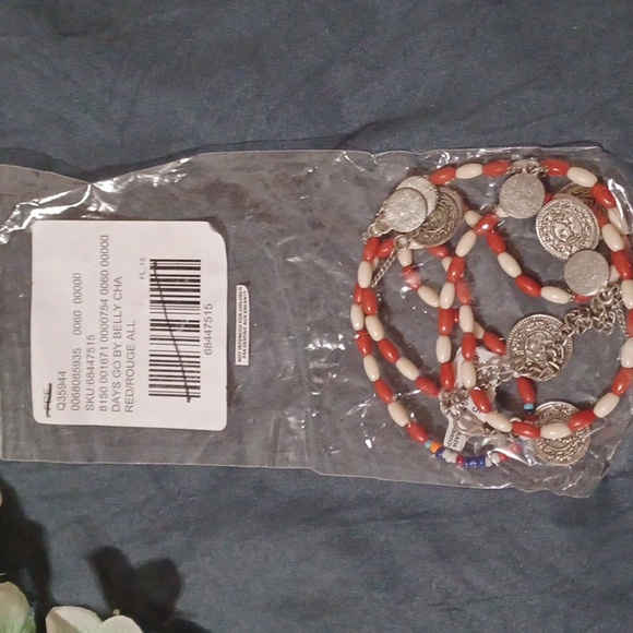 🌟Free People RARE Days Go By Belly Chain NWT - Picture 5 of 5